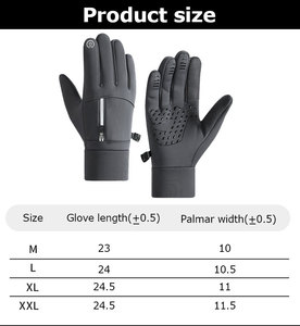 Custom Logo Waterproof Ski <strong>Gloves</strong> Anti Slip Touch Screen Sports Winter Full-Finger Work Bike Hand Winter <strong>Warm</strong> <strong>Gloves</strong> - Product Image 4