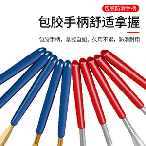 Juego de Limas de Diamante Jin Chengtai, Acero Inoxidable, Mango Azul, Herramientas de Pulido de Metal de Alta Precisión, Limas Pequeñas Surtidas, Lima Plana - Product Image 4