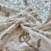Nouvelle veste Cheongsam en velours pour l'automne/hiver, richement ornée de fleurs brodées de sequins, style traditionnel chinois