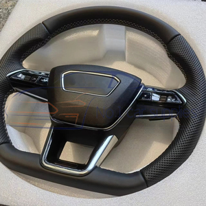 <span class=keywords><strong>Volant</strong></span> en fibre de carbone A7 S7 RS7 <span class=keywords><strong>Voiture</strong></span> de sport de haute qualité - Product Image 2