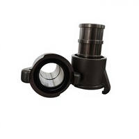 Raccord rapide Hong'an 1,5 pouce en alliage d'aluminium et acier inoxydable haute pression pour tuyau d'incendie forestier, facile à utiliser