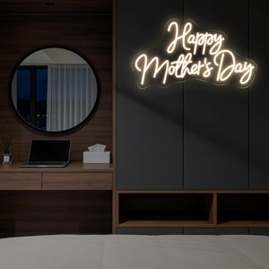 In Stock Happy Mother <strong>Day</strong> Neon Sign, Warm White LED Wall Light <strong>for</strong> Mother <strong>Day</strong> Led Neon Signs - Product Image 2