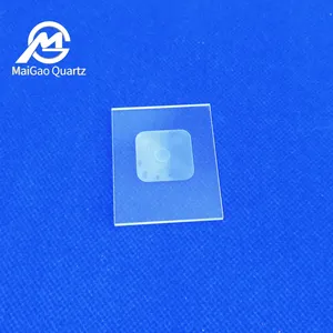 Индивидуальный коэффициент пропускания УФ кварцевая стеклянная пластина прозрачная кварцевая стеклянная подложка