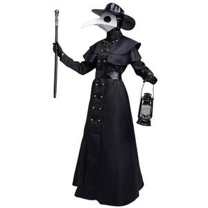 Disfraz de Doctor de la Peste Medieval Steampunk para Adultos, Disfraz de Hombre Pájaro con Pico de Cuervo para Halloween, Cosplay, Fiestas y Actuaciones en Escenario - Product Image 3