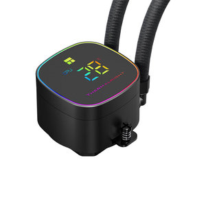 Système de refroidissement par eau numérique <span class=keywords><strong>HORIZON</strong></span> 240 DIGITAL ARGB NOIR Blanc avec roulements à fluide en cuivre et aluminium pour boîtier d'ordinateur - Product Image 5