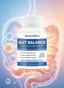 Muhua Gut Balance, formule douce, 60 capsules, complément alimentaire avec DGL, gingembre et feuille d'<span class=keywords><strong>artichaut</strong></span> pour une immunité améliorée - Product Image 6