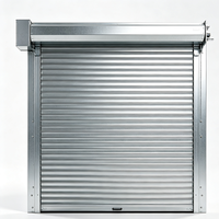 Porte de garage sectionnelle électrique automatique moderne en acier, taille personnalisée 8x7 pieds, à vue complète, pour maisons et fermes