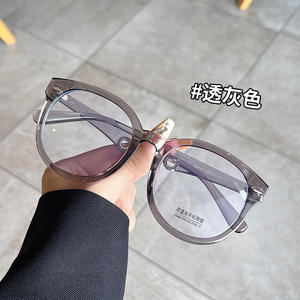 กรอบแว่นตา M1-7271 ทรงสี่เหลี่ยม TR90 ป้องกันแสงสีฟ้า กรอบเต็ม Unisex เลนส์ AC ผลิตที่ไถโจว ตกแต่งด้วยหมุด - Product Image 5