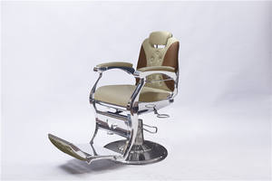 Thiết Kế Thanh Lịch Bán Buôn Mật Độ Cao Miếng Bọt Biển Đồ Nội Thất Salon Cắt Tóc Ghế Lớn Vòng Cơ Sở Người Đàn Ông Phụ Nữ Sử Dụng Cắt Tóc Ghế Cho Bán - Product Image 4