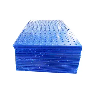 Nessuna rottura e anti-lip Uhmwpe pista polimero piastra stradale/tappetini stradali temporanei Uhmwpe