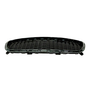 Calandre avant 2015 en fibre de carbone, Grille avant 2018 pour voiture <span class=keywords><strong>Chrysler</strong></span> 300, cadre noir et gris - Product Image 6