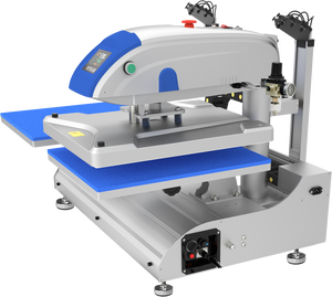 16x20 tự động kép Máy ép nhiệt khí nén Áo thun in phẳng máy in Điều kiện Mới - Product Image 1