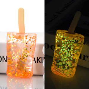 ไอศกรีมกลิตเตอร์ควิกแซนด์แบบบีบเล่น บรรเทาความเครียด ของเล่นบีบมือ - Product Image 5
