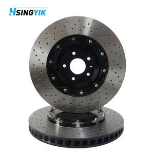 Disque de frein à rotor avant Hsingyik 2 pièces pour Nissan <span class=keywords><strong>GTR</strong></span> R35 40206KJ10A 390X33MM - Product Image 2
