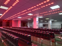 GMT MAITE Projecteur LED à tête mobile Infinite Beam 5x80W RGBW Ra80 Stroboscope Arc-en-ciel pour Scène, Discothèque, Club, KTV, Bar, Éclairage de Fête DMX512