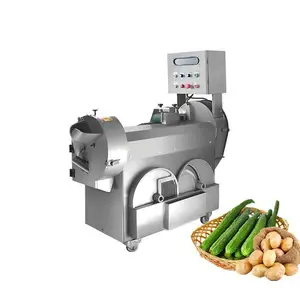 Máquina elétrica de corte de cubo de frutas vegetais