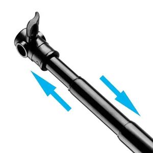 사진 스튜디오 비디오 배경 화면 프레임 스탠드 알루미늄 텔레스코픽 크로스바 3 섹션 트위스트 잠금 배경 지원 크로스 암 - Product Image 3