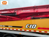Camion pompe à béton Sanygroup 56m d'occasion avec moteur, modèle 2020, à vendre