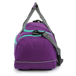 Sac de sport et de voyage en toile personnalisable, fermeture éclair, haute qualité, léger, résistant à l'eau, vente en gros pour la fabrication - Product Image 6