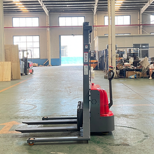 Empilhadeira Elétrica Youli 1500kg com Bateria, Empilhadeira Elétrica de Pernas Largas, Caminhão Empilhador de Paletes - Product Image 5