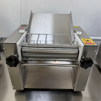Machine à rouler la pâte silencieuse pour bureau, machine à nouilles anti-noircissement, outil de cuisine compact pour la préparation de pains, raviolis et nouilles