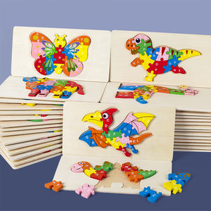 ของเล่นไ<span class=keywords><strong>ม</strong></span>้สำหรับเด็กวัยหัดเดิน3D สัตว์ปริศนาไดโนเสาร์<span class=keywords><strong>ม</strong></span>อนเตสซอรี่เพื่อการศึกษาพัฒนาการเด็กเรียนรู้ของเล่นของขวัญสำหรับเด็กทารก - Product Image 5