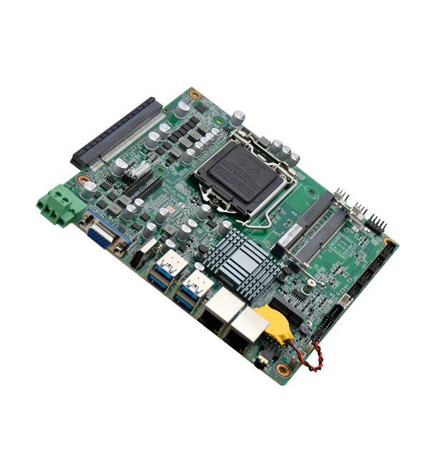 New Mini ITX Motherboard LGA1151 Intel 8th 9th Gen I7 I5 I3 DDR4 PCIEX16 Double Embedded Server Industrial X86