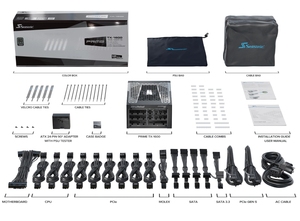 Fuente de Alimentación Original Seasonic PRIME TX 1600W ATX 3.1 1600 W 80PLUS Titanium Totalmente Modular para PC - Product Image 5