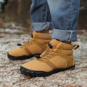 Botas de Senderismo de Invierno para Hombre y Mujer, Botas de Nieve de Terciopelo con Suela de Goma PU, Cálidas, Resistentes al Agua, para Parejas - Product Image 2