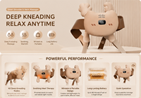 Mini masseur électrique sans fil pour le cou, le corps, les jambes et les épaules, appareil de massage pour le dos et les douleurs dorsales