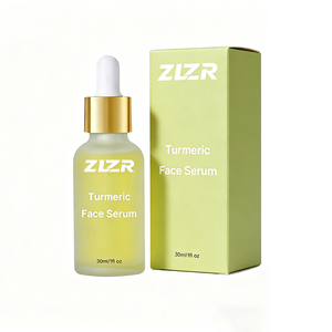 Organic Vitamin C Oligopeptides Turmeric Whitening <b>Serum</b> Hyaluronic Acid Pore Minimizer Anti-Wrinkle Firming Vegan Formula <b>Face</b> - Product Image 4