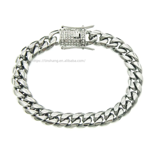 <b>Titanium</b> Steel Cuban <b>Chain</b> Necklace, Trendy Male Personality Simple Locomotive With Retro Accessories Tanjing Fashion - Product Image 5