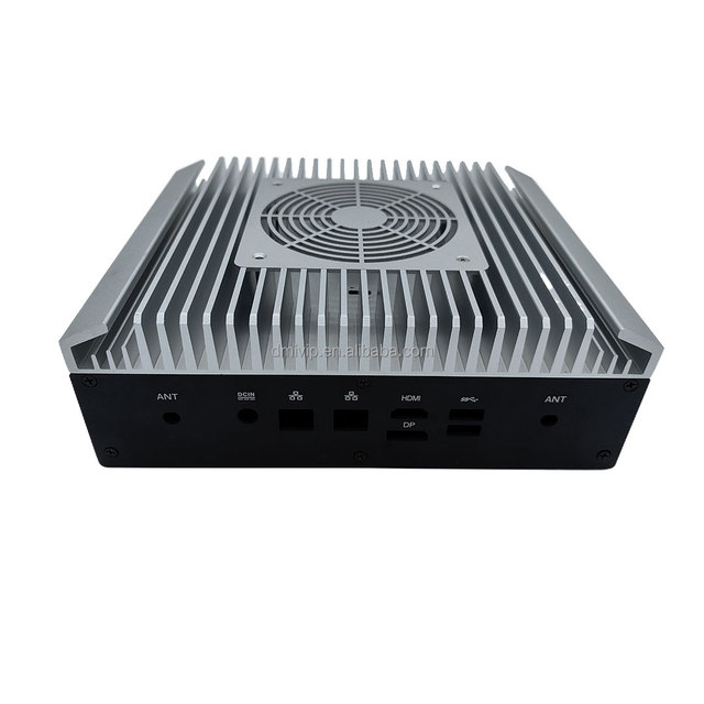 Factory Customizable OEM/ODM Aluminum Extruded ITX Mini Industrial Computer Case Micro PC Chassis UV Printing PCB Stock DM10