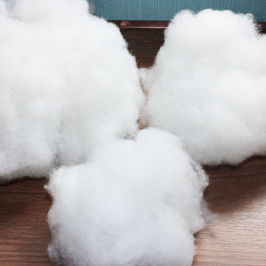 Önceden paketlenmiş fiber dolum çevre dostu yumuşak oyuncak dolum DIY polyester elyaf dolgu dacron polyfil topları fiber yastık doldurma - Product Image 1