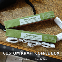 Boîtes rigides en carton blanc personnalisées avec logo pour l'emballage de café et de thé, boîte portable pour capsules de café