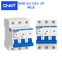 Interruptor Automático Miniatura Chint NXB-63 AC230V 6kA para Sistemas de Distribución de Energía Industrial