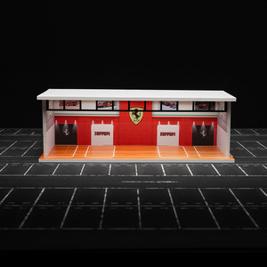 Cool <span class=keywords><strong>Hobby</strong></span> Modello 1/64 Parcheggio con Luci, Diorama di Parcheggio Auto, Scena Decorativa Simulata - Product Image 3
