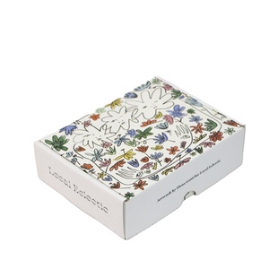 Tùy chỉnh in gấp Kraft hộp quà tặng có thể tái chế hộp giấy nhỏ bao bì cho đồ trang sức và Sử dụng bán lẻ - Product Image 1