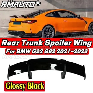 สปอยเลอร์หลัง สำหรับ BMW ซีรีส์ 4 M4 G23 G80 G82 G22 ปี 2021 - 2023 ชิ้นส่วนภายนอก สปอยเลอร์ฝากระโปรงท้ายรถยนต์ BMW G22 อุปกรณ์ตกแต่งรถยนต์ - Product Image 1
