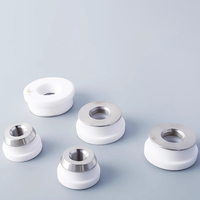 Anneaux en céramique argentée D31*H13.5 M11, accessoires de découpe au laser à fibre, nouvelles pièces de rechange Raylaser, machine de découpe au laser à fibre 1064nm