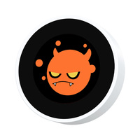 Badge Elettronico Personalizzato con Display da 0,9 Pollici, Pin Intelligente Indossabile BGmini V5.4, 4 Ore di Autonomia, 10m di Portata per Borse/Cappelli/Abbigliamento