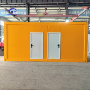 Maison conteneur préfabriquée modulaire portable de 40 pieds et 20 pieds, bureau, dortoir, école, hébergement, chantier de construction - Product Image 1