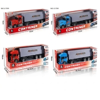 Vente flash : camion de transport à inertie à l'échelle 1:16 avec lumières et sons, grand modèle de camion de fret pour enfants, cadeau pour garçons de 3 ans et plus