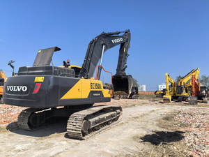 EPA 35Ton VOLVO EC350DL usado hidráulico sobre orugas grandes excavadoras EC350 excavadoras de cubo de segunda mano - Product Image 2
