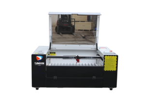 Siman Pro Industrieller Desktop <span class=keywords><strong>CO2</strong></span>-<span class=keywords><strong>Laser</strong></span>-Gravierer und -Schneider für Leder, Acryl, Glas, Gummi und Holz - Product Image 2