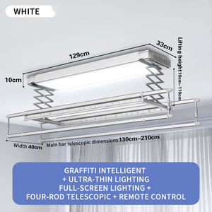 Séchoir à linge électrique avec commande vocale via Mijia et Tmall <span class=keywords><strong>Genie</strong></span> pour un séchage pratique et une utilisation facile - Product Image 5