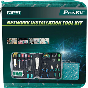 ชุดซ่อมคอมพิวเตอร์เครือข่าย FTTH รุ่น Proskit PK-4013 พร้อมเครื่องมือทดสอบและอุปกรณ์ - Product Image 1
