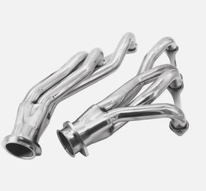Collecteurs en céramique Target, tuyau en acier inoxydable, compatible avec Chevy 265-400 SBC Gen I <span class=keywords><strong>V8</strong></span> Monte Malibu <span class=keywords><strong>Camaro</strong></span> Caprice - Product Image 5