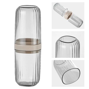 Organizador de Banheiro de Grande Capacidade para Escova de Dentes e Pasta de Dente, Suporte de Viagem para Escova de Dentes e Armazenamento de Pentes - Product Image 5