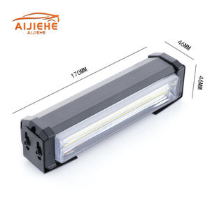 Barre d'avertissement de barbecue à LED clignotante de 17.5cm, 12W, pour phare d'urgence, voyant de danger - Product Image 3
